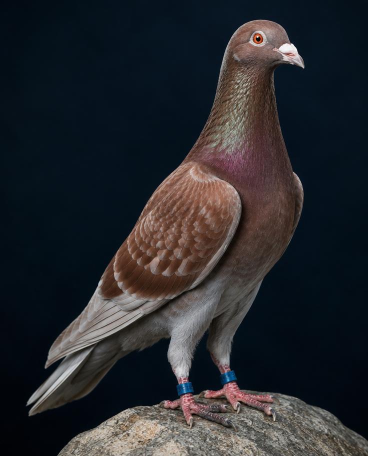 Racing Homer domestic pigeon